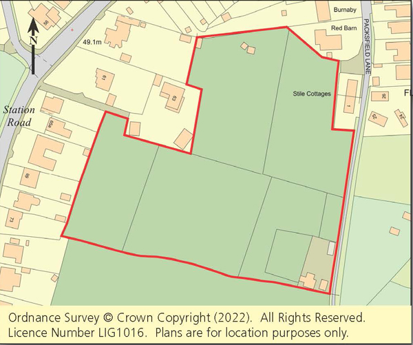 Lot: 95 - OVER FOUR ACRES OF FREEHOLD LAND WITH DEVELOPMENT POTENTIAL -